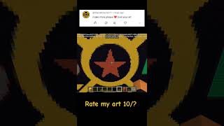 SUBSCRIBER PIXEL ART❤️ minecraft gaming shorts pixelart tiktok artartwork artistpixelartist [upl. by Chambers]