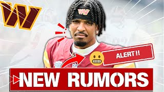 🔴👉 NEW RUMORS and MOVES  Washington Commanders News [upl. by Aihsela836]