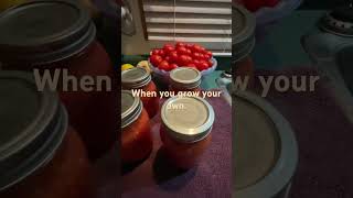 Canning Tomatoes for Free [upl. by Treve]