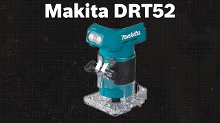 AkkuKantenfräse Makita DRT52 DRT52Z  TEST  Deutsch [upl. by Nuavahs]