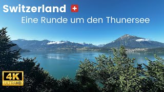 Schweiz  Tolle Aufnahmen vom Thunersee  Von Thun nach Thun im Berner Oberland [upl. by Jaunita493]