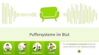 Puffersysteme im Blut einfach erklärt  sofatutor [upl. by Kitti]