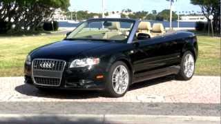 2009 Audi A4 SLine Special Edition Cabriolet Brilliant Black A2793 [upl. by Campball]