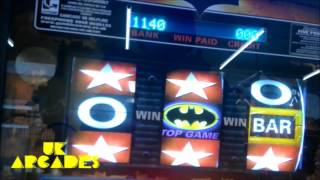 FRUIT MACHINE BATMAN BULLION BARS ARCADE LONGPLAY [upl. by Adian925]