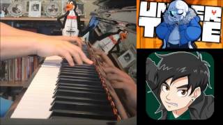 Undertale Genocide Song  quotAshesquot  NateWantsToBattle Piano Cover by Amosdoll [upl. by Dael]