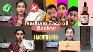 OMGVlogsofficial Mukhkanti Face oil 🤑 FULL REVIEW  nonsponsoredreview omgvlogs viral [upl. by Ittocs119]