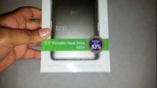 pqi 25quot Portable Hard Drive H551 [upl. by Nahtnoj]