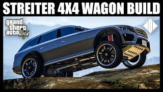 GTA 5  Streiter Customization amp Off Road Test  MERCEDES 4X4² WAGON [upl. by Eppes]