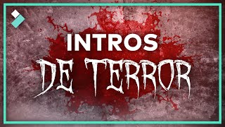 Hacer INTRO SANGRIENTA para VIDEO de TERROR en Wondershare Filmora X [upl. by Aticilef84]