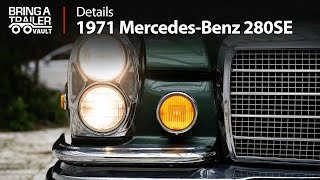 1971 MercedesBenz 280SE Details  Bring a Trailer [upl. by Nayve448]