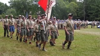 Troop 101 Camp Yawgoog parade 2014 [upl. by Suired]