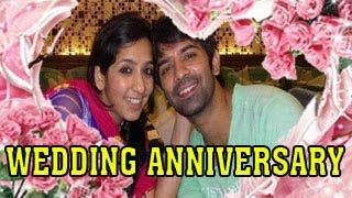 Barun Sobti amp Pashmeens WEDDING ANNIVERSARY CELEBRATIONS [upl. by Sophey966]