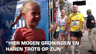 Filmon Tesfu wint 4 Mijl Sarah Lahti wint bij de vrouwen [upl. by Autumn]