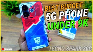 Best Budget 5G Smartphone Under 9K  Tecno Spark 30C 5G with 120Hz Display 48MP Sony Camera [upl. by Adnawyt355]