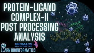 PostProcessing of ProteinLigand Simulation in GROMACS [upl. by Ahsienal]