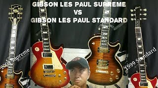 Gibson Les Paul Supreme 2009 vs Gibson Les Paul Standard 1999 [upl. by Sibella]