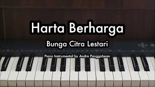 Harta Berharga  Bunga Citra Lestari  Piano Karaoke by Andre Panggabean [upl. by Nythsa420]