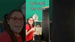 Learn Letters and Spelling for Kids  writing the word Car shorts firstwords spelling [upl. by Annaid]