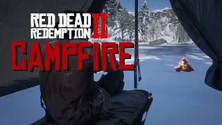 RDR2 Campsite Fire ASMR [upl. by Weinrich473]