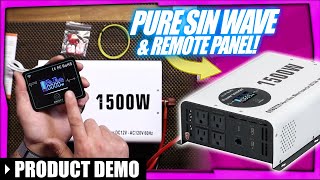 1500w Pure Sine Wave Inverter Budgetfriendly With An Exclusive Bonus Feature [upl. by Machutte]