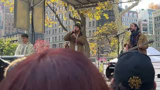 The Good Part acoustic live  AJR Street Performing Event 111223 [upl. by Woodruff834]