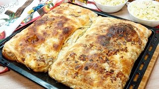 POLAGANI BUREK ILI MASLENJAK SA DVIJE VRSTE MESA ramazan iftar iftarrecipe 🌛❤️ [upl. by Root928]