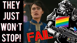 Amazon Fallout series already F—KED Show runners CONFIRM live action show will push WOKE stories [upl. by Sirob]