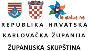 24 sjednica Županijske skupštine [upl. by Inaflahk]