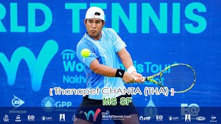 ITF WORLD TOUR M6 MS SF – Thanapet CHANTA THA 6 vs Stefanos SAKELLARIDIS GRE 1 [upl. by Aicatsan760]