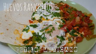 Huevos RANCHEROS al Estilo MEXICANO huevosrancheros [upl. by Darlene]