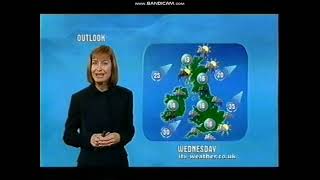 ITV National Weather  Monday 8th October 2001 [upl. by Julienne]