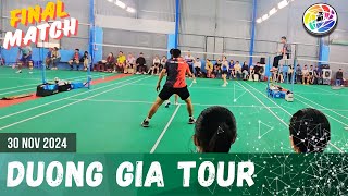 TungHa vs Ly TuanVy  Final  Duong Gia Tour 30 Nov 2024 [upl. by Adyeren]