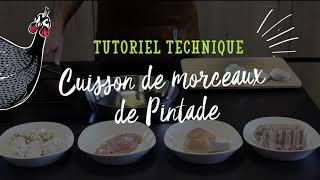 TUTO Comment cuire vos morceaux de pintade  Avec le Chef belge Corentin Rochez [upl. by Freberg]