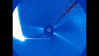 Year 2007 to 2008  SUN EVENTS  SOHO  LASCO C3 NASAESA PT 10  Comet McNaught  C2006 P1 [upl. by Atirres]