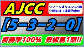 【AJCC 2022】『5320』勝率100％鉄板データ！ [upl. by Ima]