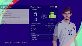 K KVARATSKHELIA Base copy face eFootball PES 2021 SEASON UPDATE [upl. by Best]