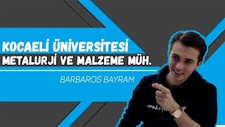 Metalurji ve Malzeme Müh Bilinmeyen Yönleri  Kocaeli Üniversitesi universitebolumsecimi [upl. by Hilly]