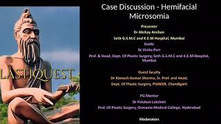 Plastiquest Case Discussion  Hemifacial Microsomia [upl. by Elrak]