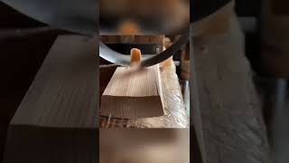 Sound The Most Primitive Curved flat Wood Planer [upl. by Anicul]