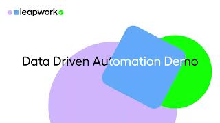 Data Driven Automation Demo [upl. by Allegna]