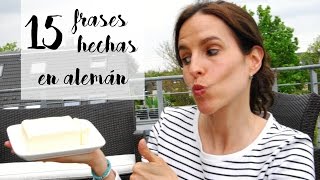 15 frases hechas en alemán Frases Deutsche Vita [upl. by Carlina]