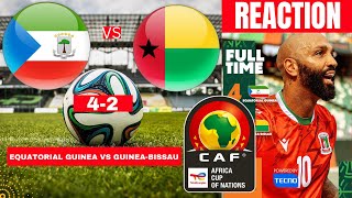 Equatorial Guinea vs GuineaBissau 42 Live Africa Cup Nations AFCON 2024 Football Match Score [upl. by Ashia]