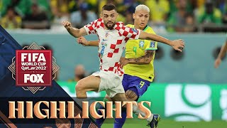 Croatia vs Brazil Highlights  2022 FIFA World Cup  Quarterfinals [upl. by Eidnalem792]