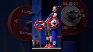 Loredana Toma 71kg 🇷🇴 130kg  286lbs CampJ slowmotion cleanandjerk weightlifting tomanator [upl. by Ydna876]