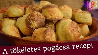 A tökéletes pogácsa recept  Puha sajtoskrumplis pogi házilag minden alkalomra [upl. by Namron]