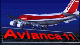 Vuelo 11 de Avianca  Peligro invisible Reconstrucción [upl. by Eessac]