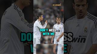 How Ronaldo humbled Van der Vaart who tried to humiliate him 🥵🐐 shorts [upl. by Nalahs685]