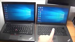 Comparison between Lenovo T430 and T440 plus taking a look at some older ThinkPads [upl. by Miles509]