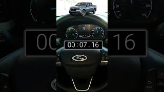 2022 Ford Maverick XLT Hybrid 060 Test  25L 4cyl Hybrid  ECVT  FWD  191hp  155 lbft  short [upl. by Ynnad519]