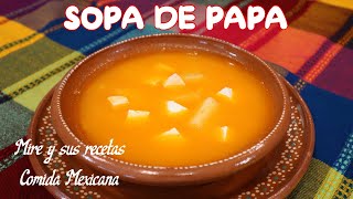 Riquísima Sopa de Papa Receta Fácil y Económica [upl. by Denna548]